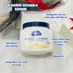 Kem dưỡng da Redwin Vitamin E Cream Úc hộp 300g